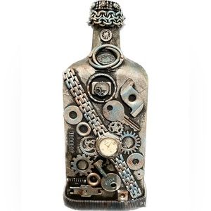Steampunk bottle